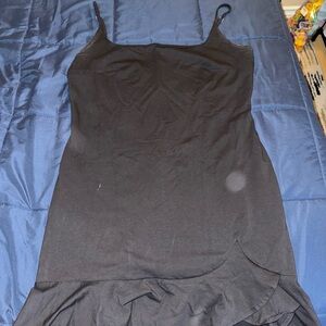 Princess Polly Black Zip-Up Dress